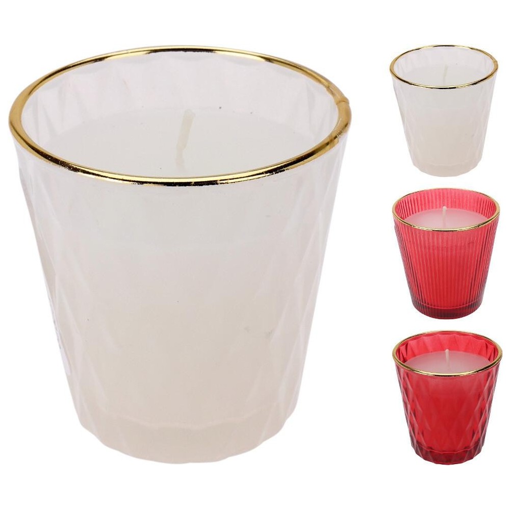 BICCHIERE VETRO H10 CON CANDEL